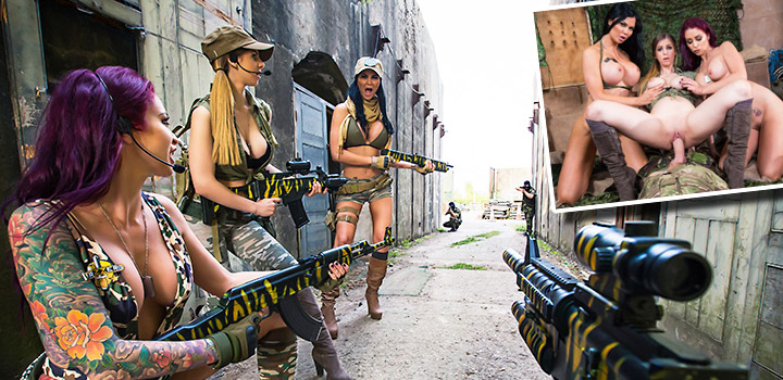 Cock of Duty porn parody movie