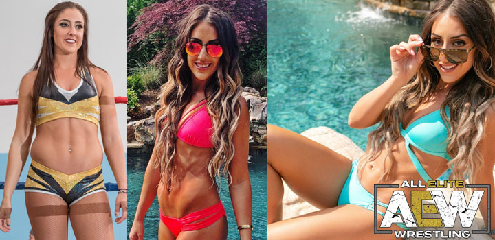 sexy AEW diva Britt Baker