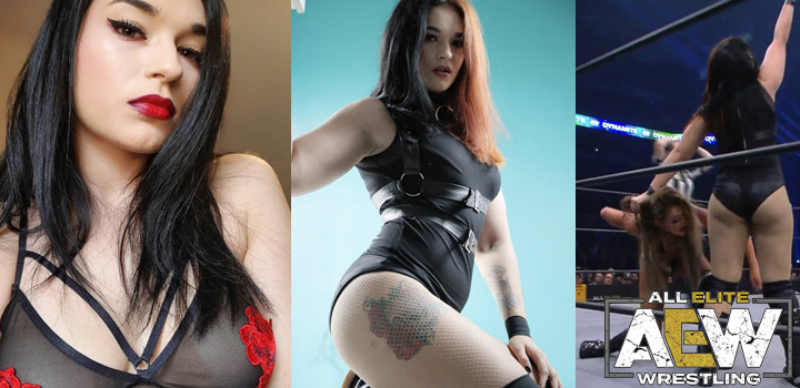sexy AEW diva Jamie Hayter