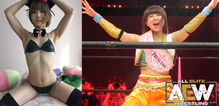 sexy AEW diva Yuka Sakazaki