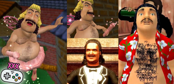 real life pornstars in video games (porn cameos in games)