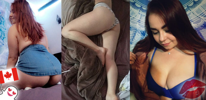 Sexy and curvy canadian amateur girls on Snapchat