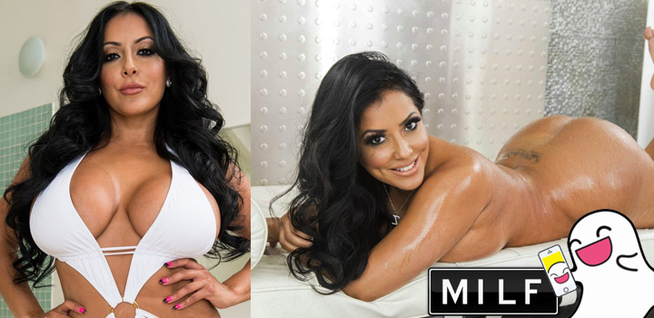 Milf pornstar Kiara Mia on Snapchat
