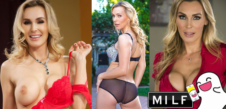Milf pornstar Tanya Tate on Snapchat