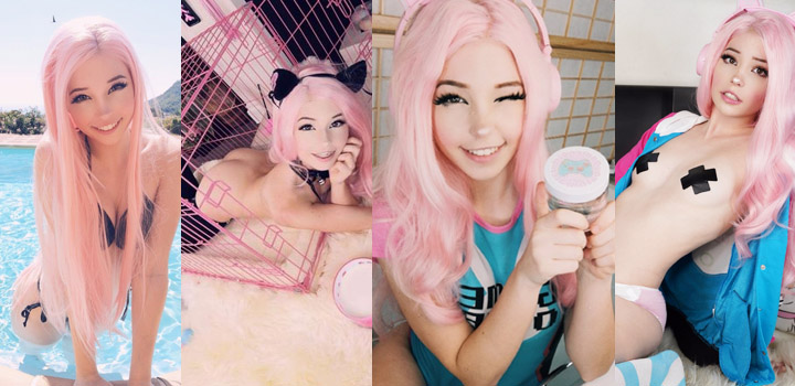 Belle Delphine sexy photo compilation