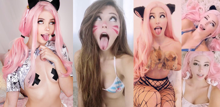 Belle Delphine sexy photo compilation