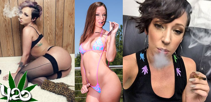 Pornstars that love to smoke weed 4:20