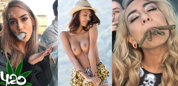 Pornstars that love to smoke weed 4:20