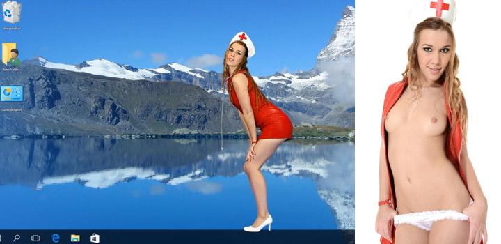 Most sexy stripping nurses cosplayed by famous pornstars