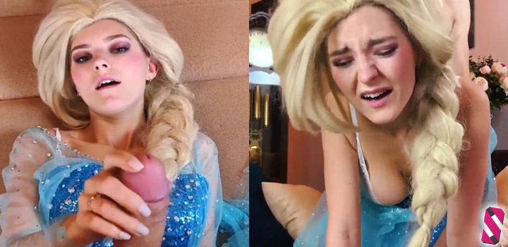 List of all Disney porn parodies: Eva Elfie frozen