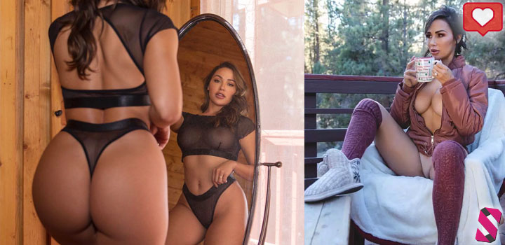 Curvy goddess Ana Cheri - Hot Exotic Babe on Instagram