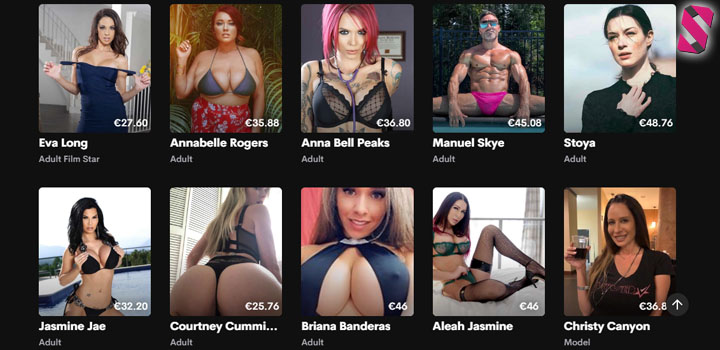 Book a pornstar on Cameo for a personal video message as gift