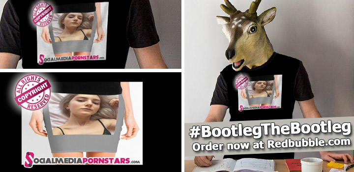 Bootleg the bootleg - The ugliest unlicensed pornstar merch on Redbubble (print on demand)