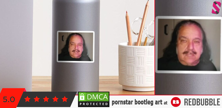 Ron Jeremy wall art - The ugliest unlicensed pornstar merch on Redbubble (print on demand)