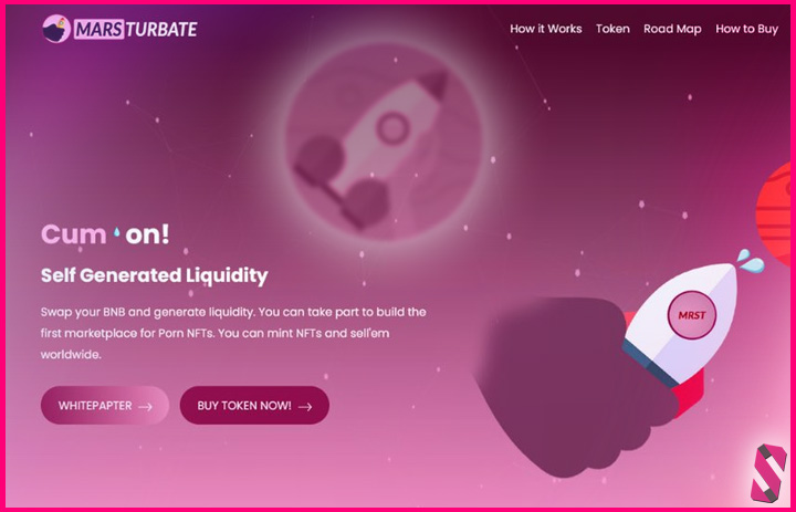 CumRocket and Cummies - Pornstar NFT - Marsturbate new crypto token