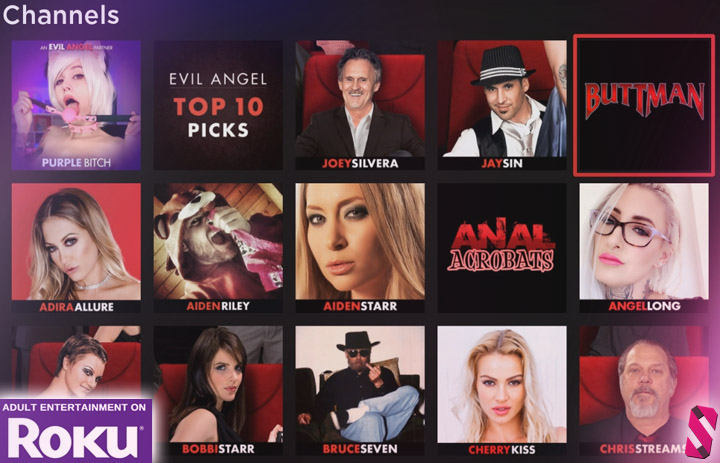 Anal porn by Evil Angel - The best premium porn Roku channels