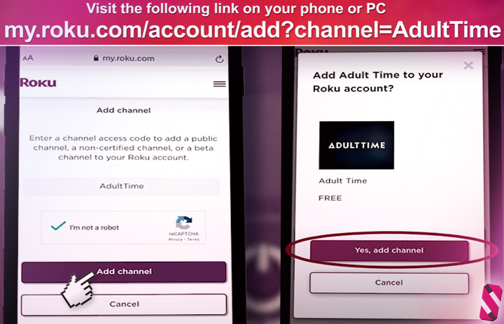 How to install Adult Time Roku channel - The best premium porn Roku channels