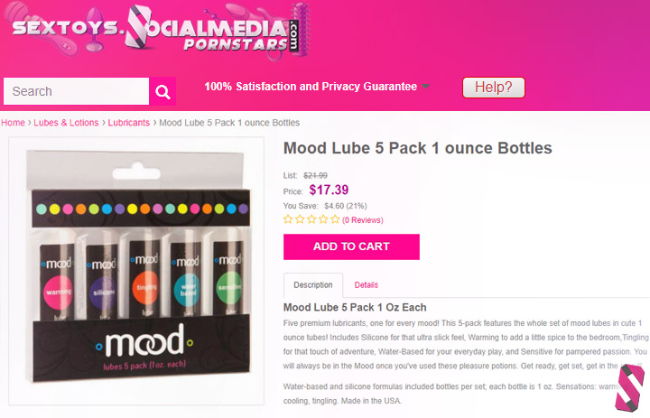 Prepare yourself for first sex - lubricants