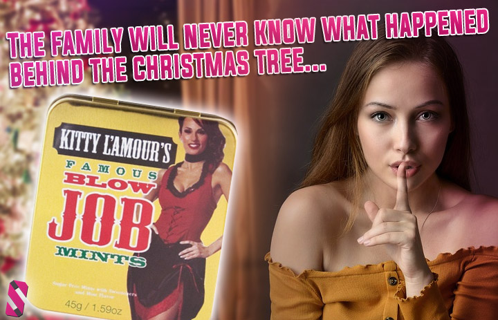 blowjob mints, secret blowjobs behind the christmas tree - 10 Best, Fun, Sexy & Naughty Christmas Gifts (for an epic party)